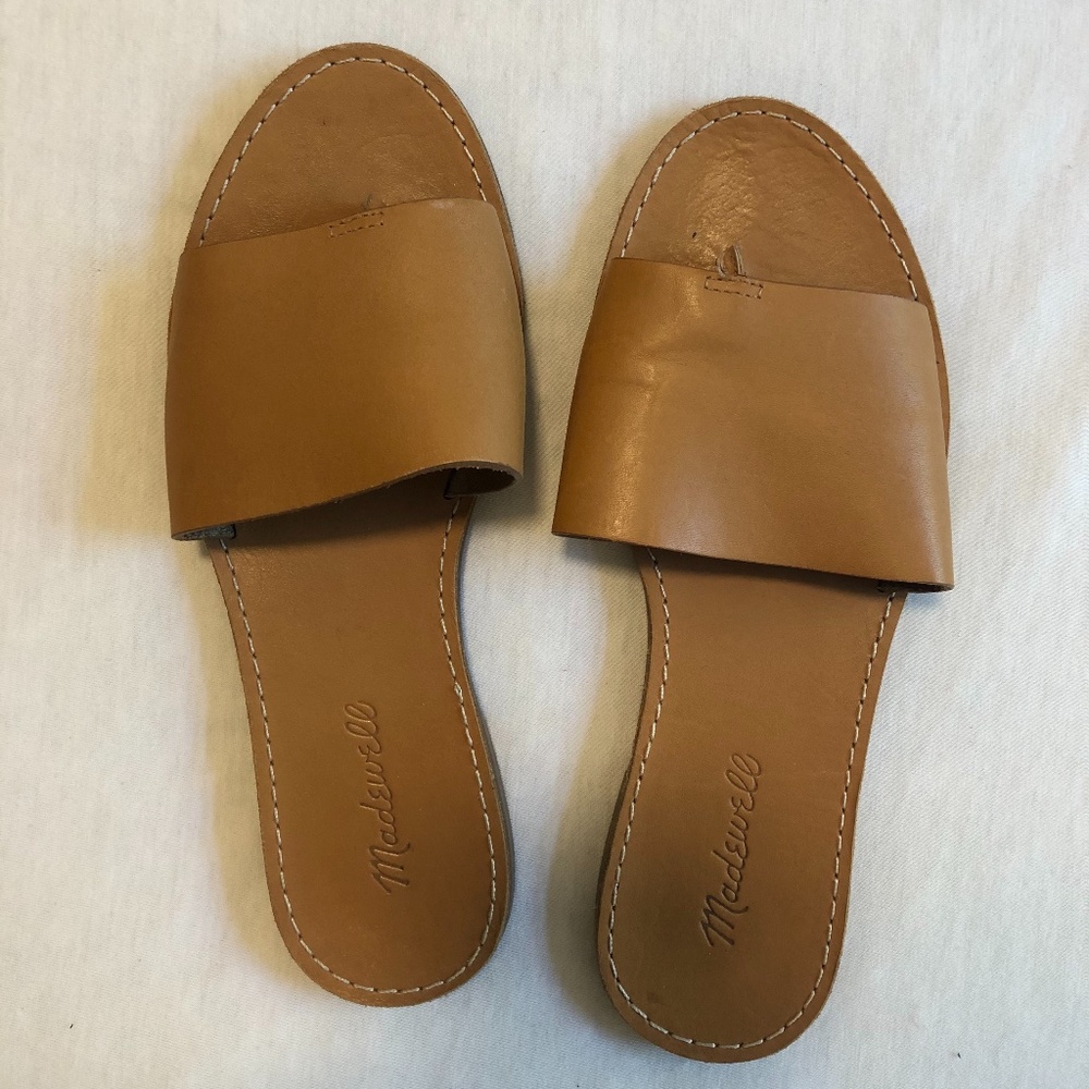 Madewell Boardwalk Post Slide Sandal